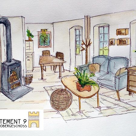 Burggarten Appartements Neuleiningen Ngoại thất bức ảnh