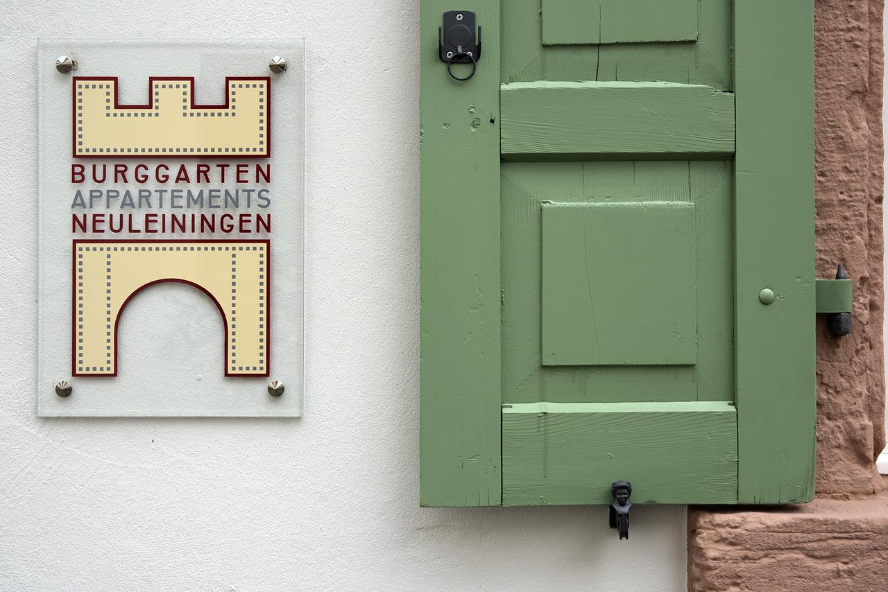 Burggarten Appartements Neuleiningen Ngoại thất bức ảnh